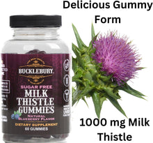 Load image into Gallery viewer, Bucklebury Sugar Free Milk Thistle Gummies
