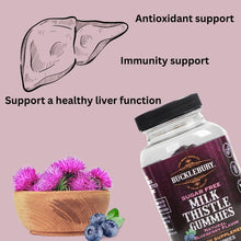 Load image into Gallery viewer, Bucklebury Sugar Free Milk Thistle Gummies
