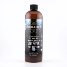Load image into Gallery viewer, Bucklebury Structured Silver Liquid 30ppm Mineral Alkaline Colloidal Silver Water