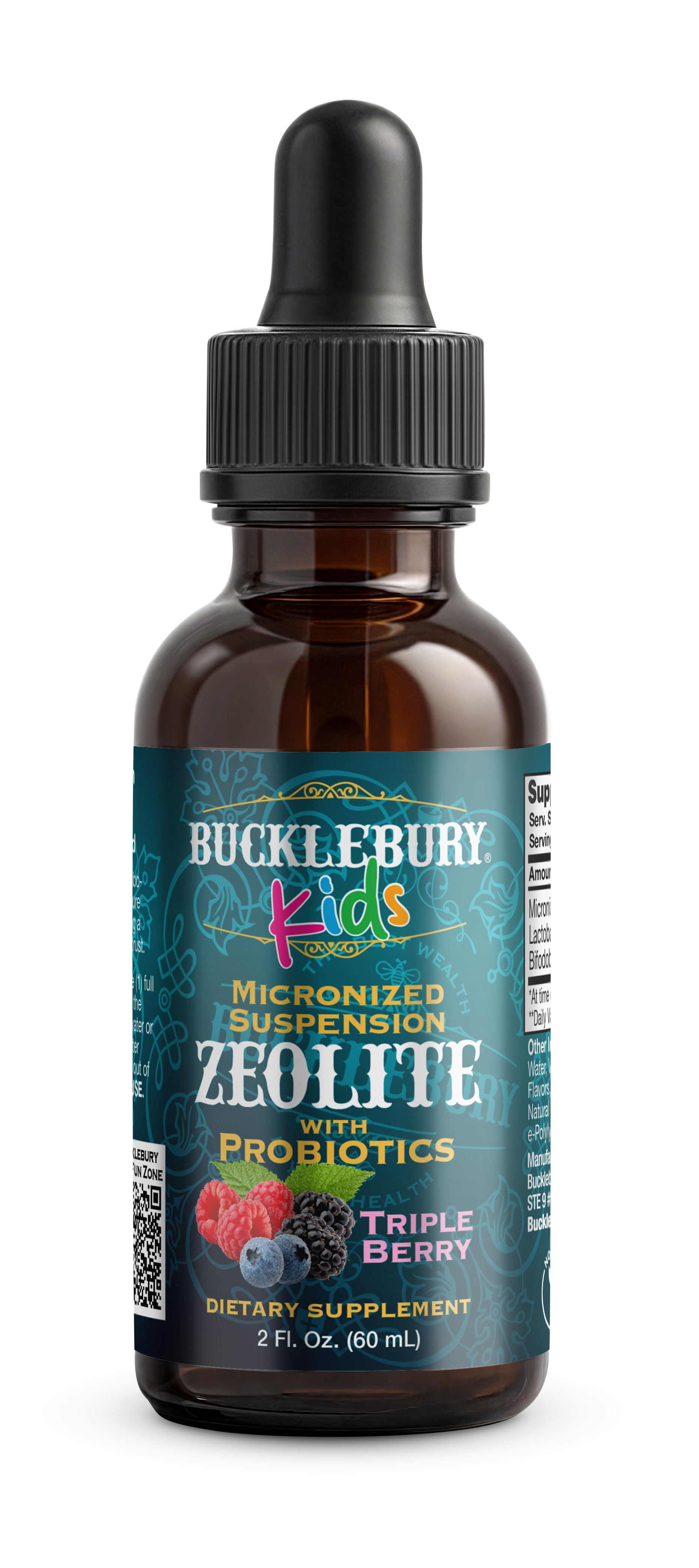 Bucklebury Kids Zeolite Liquid Suspension w/ Probiotics