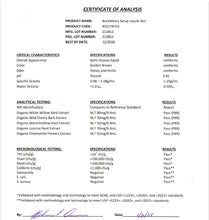 Load image into Gallery viewer, Bucklebury Soothing Syrup 8 oz.