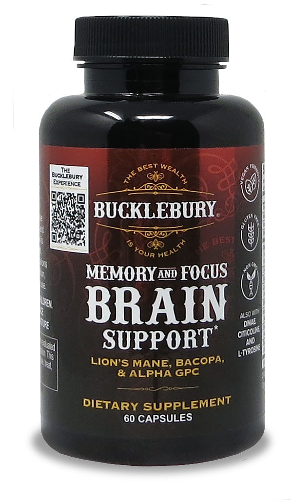 Bucklebury Memory and Focus Brain Support Capsules
