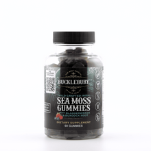 Load image into Gallery viewer, Bucklebury Wildcrafted Irish Sea Moss Gummies 60 Count
