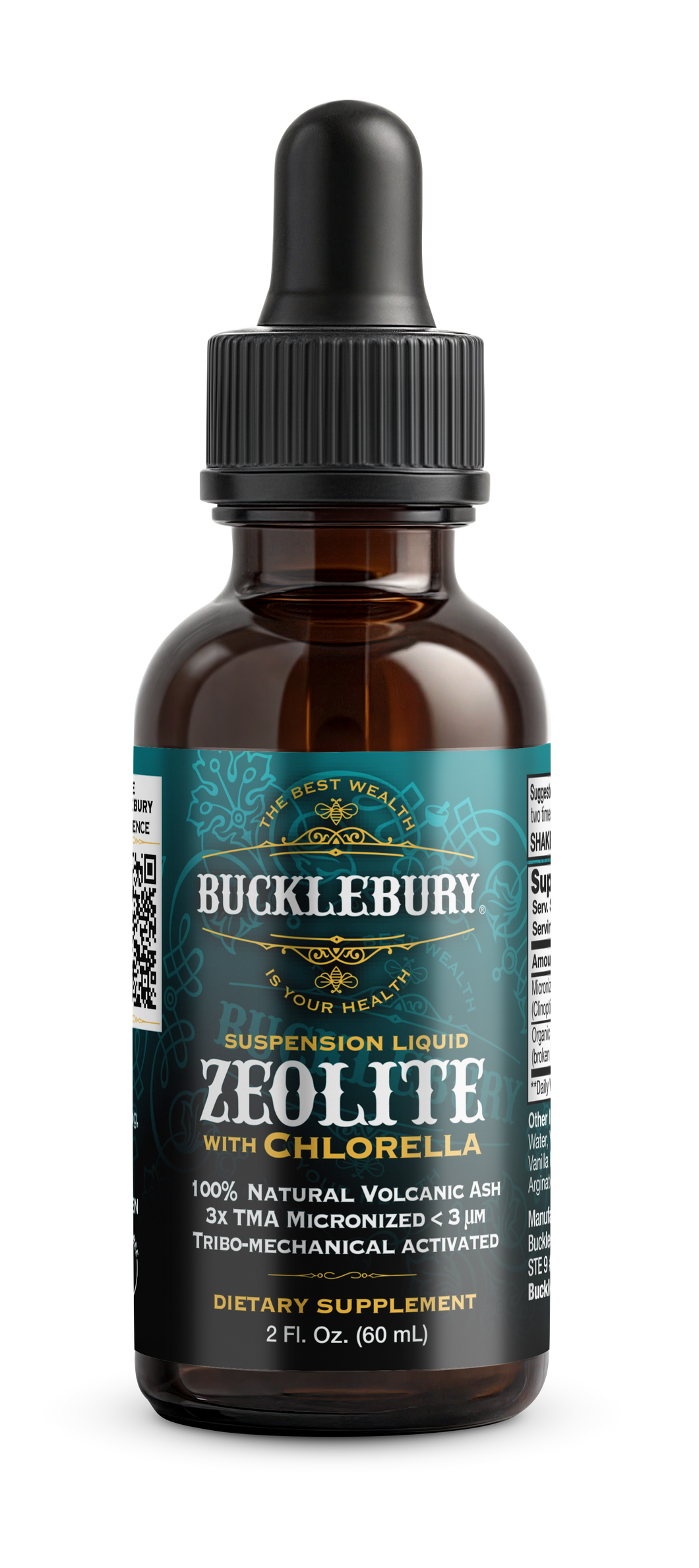 Bucklebury Zeolite Suspension Liquid with Chlorella