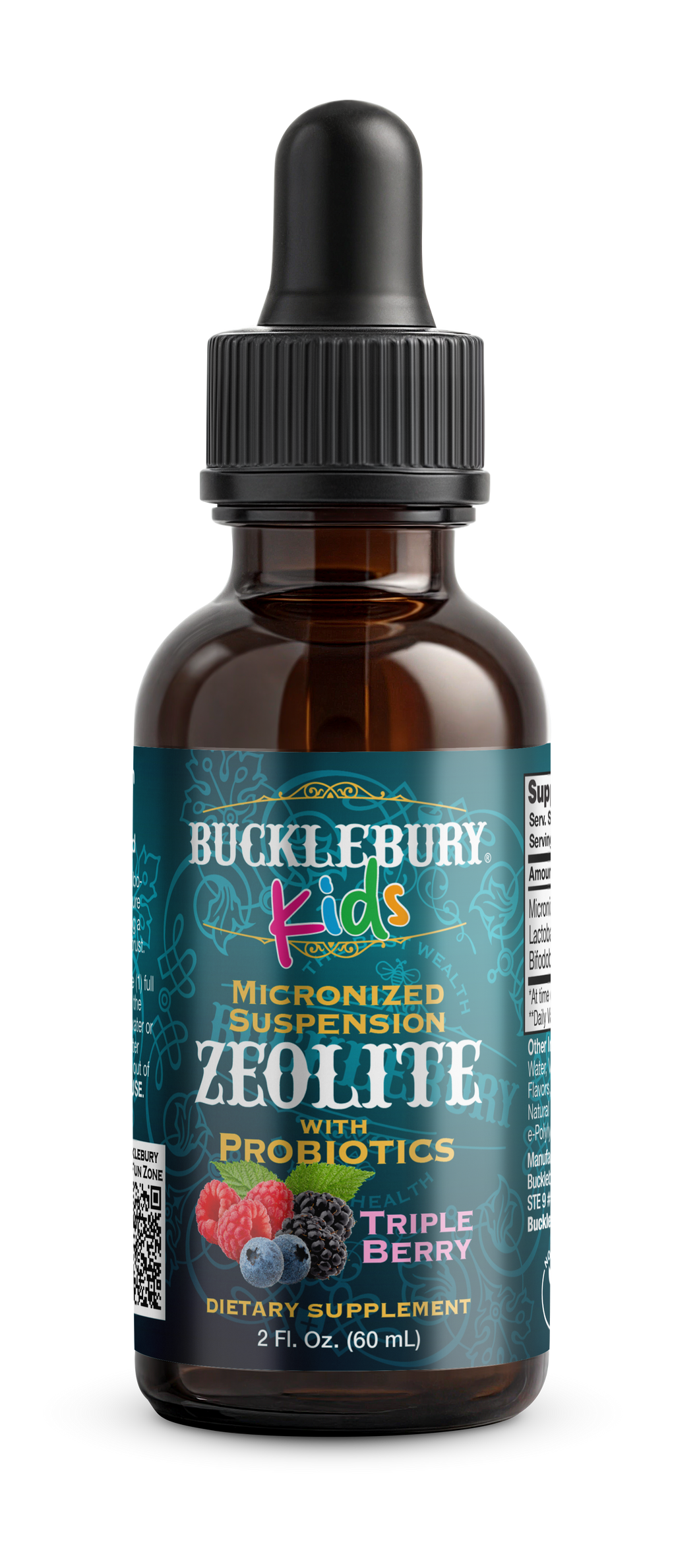 Bucklebury Kids Zeolite Liquid Suspension w/ Probiotics